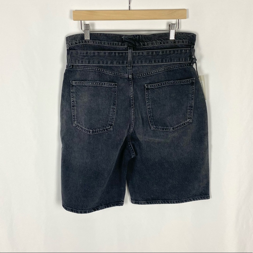 Agolde Reworked 90s Short Cinched High Rise Short Pave Size 29 - Picture 4 of 7